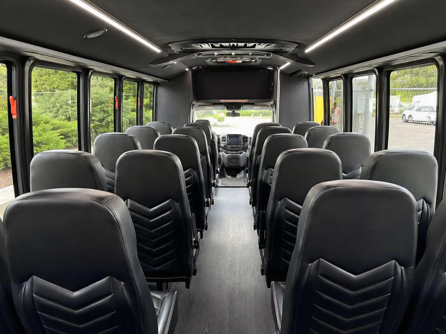 20 passenger minibus inside
