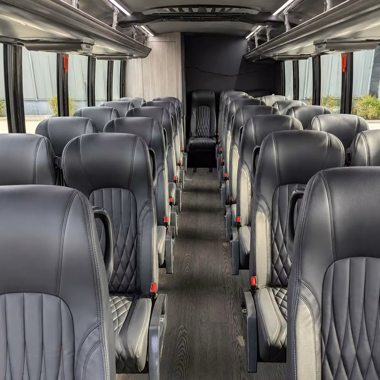 30 passenger minibus inside